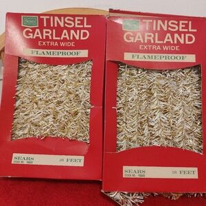 Sears Vintage Garland 2 Boxes